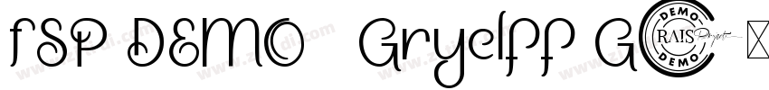 FSP DEMO   Gryclff G字体转换
